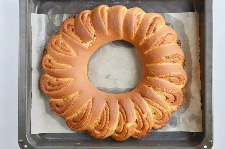 Step 15 - Cinnamon Roll Wreath