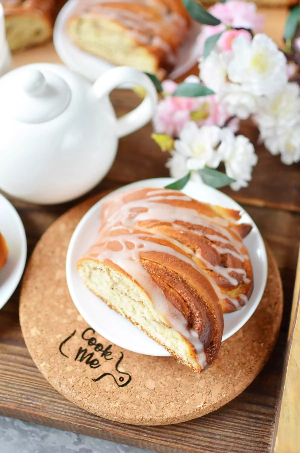 Cinnamon Roll Wreath