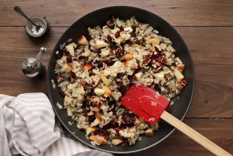 Step 9 - Cranberry Apple Pecan Wild Rice Pilaf