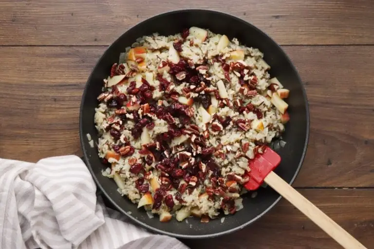 Step 8 - Cranberry Apple Pecan Wild Rice Pilaf
