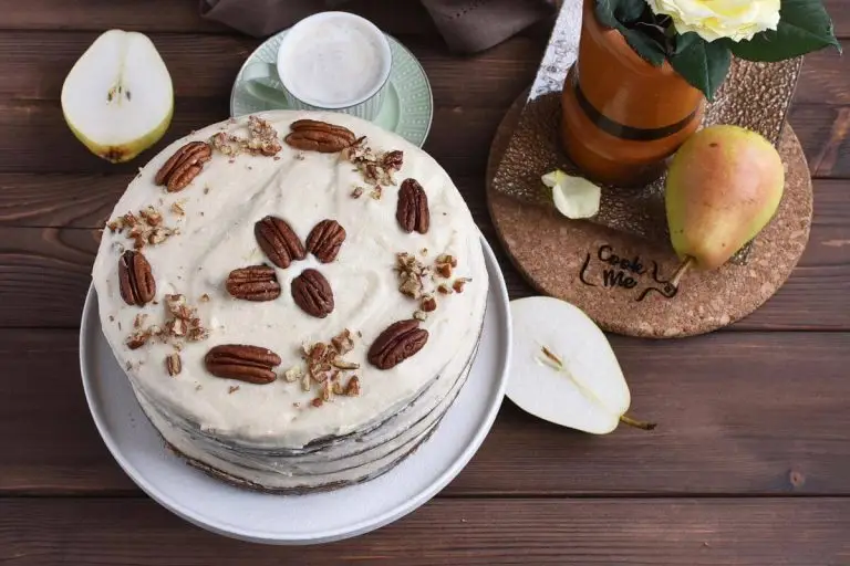 Step 12 - Fresh Pear Cake
