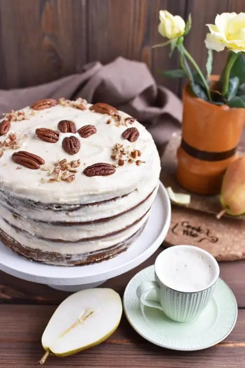 Fresh Pear Cake