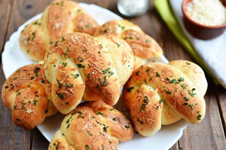 Step 8 - Garlic Parmesan Pretzels