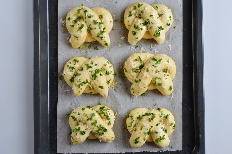 Step 6 - Garlic Parmesan Pretzels
