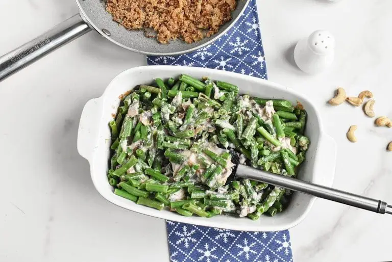 Step 8 - Healthy Vegan Green Bean Casserole