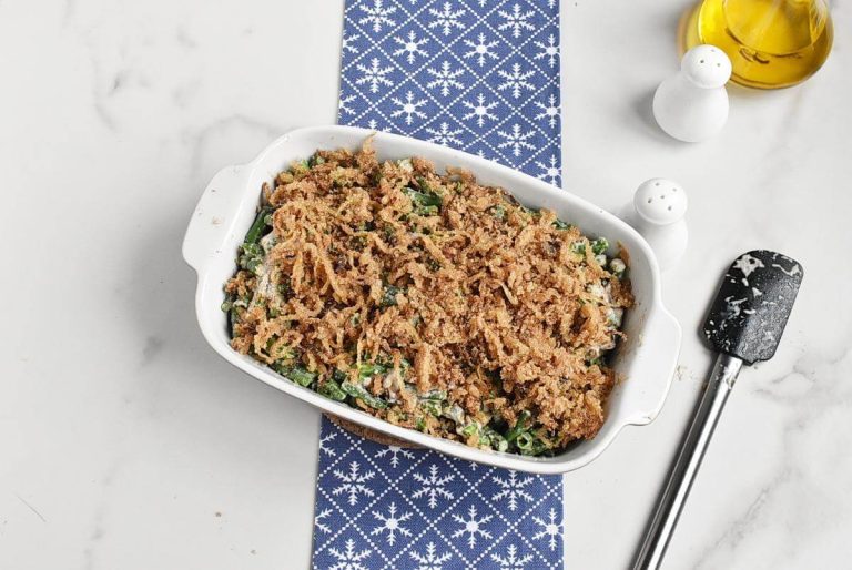 Step 10 - Healthy Vegan Green Bean Casserole