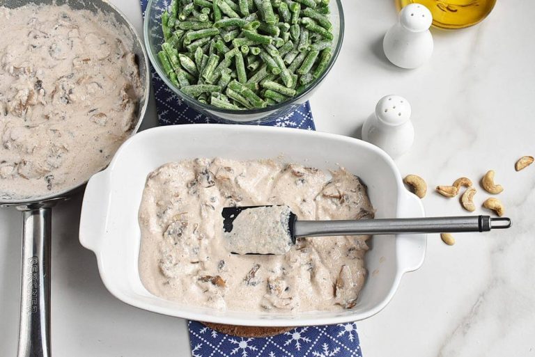 Step 5 - Healthy Vegan Green Bean Casserole
