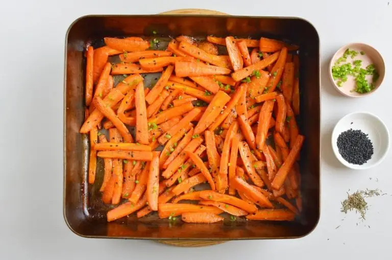 Step 5 - Honey Maple Roasted Carrots