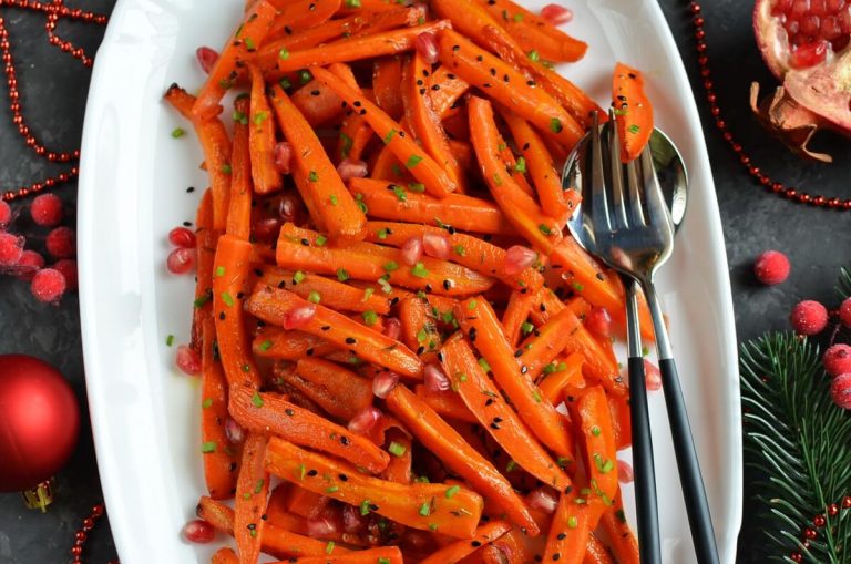 Step 6 - Honey Maple Roasted Carrots