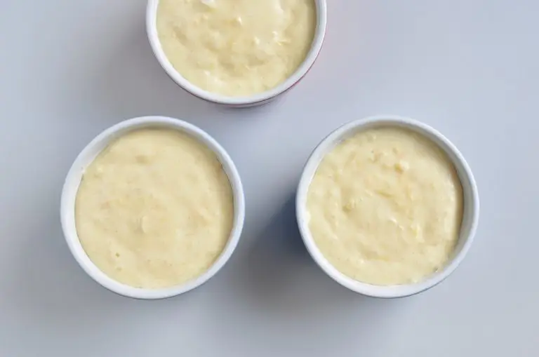 Step 8 - Leek, Potato & Cheese Souffle