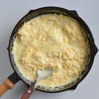 Leek, Potato & Cheese Souffle recipe - step 4
