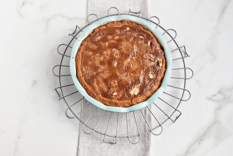 Step 8 - Malted Walnut Pie