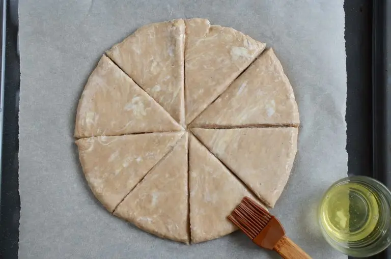Step 10 - Maple Glazed Gingerbread Scones