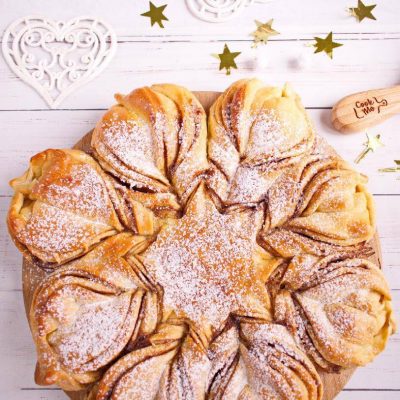 New Years Star Bread recipe - Swedish Cinnamon Star Bread - How to make Star Bread