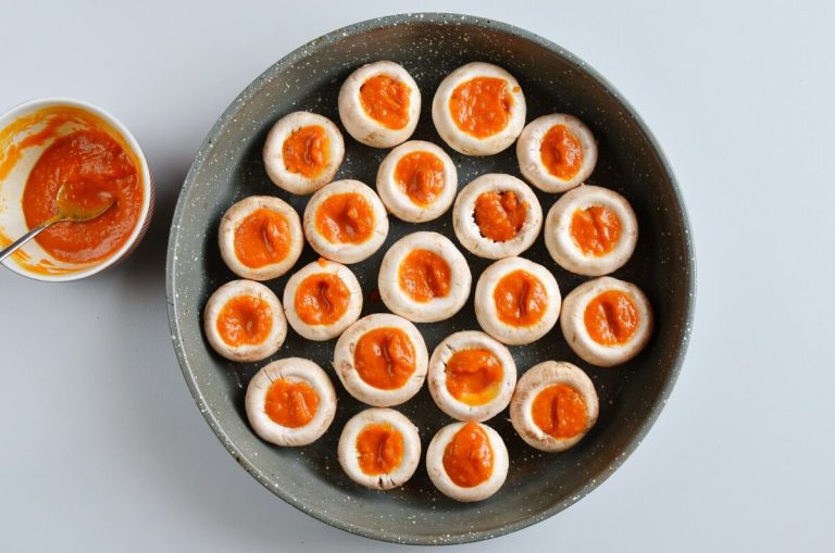 Step 3 - Pizza-Stuffed Mushrooms