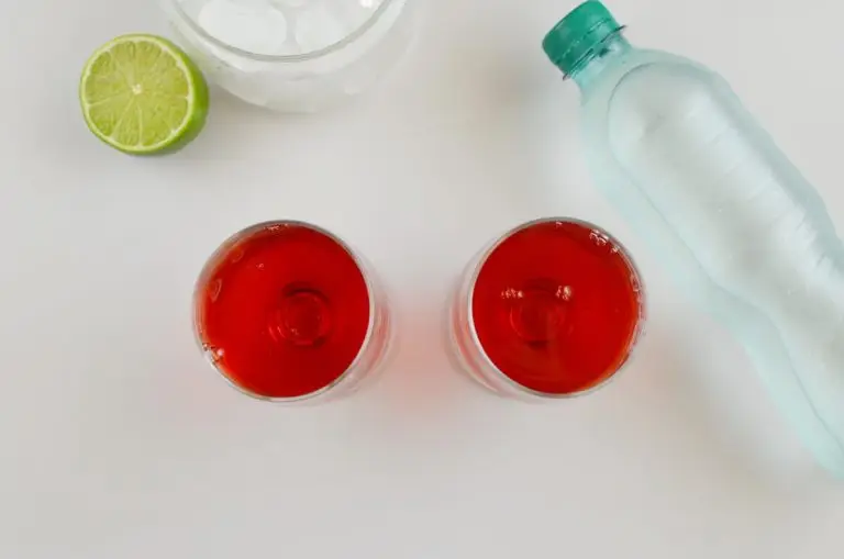 Step 2 - Pomegranate Lime Spritzer (Non-Alcoholic)
