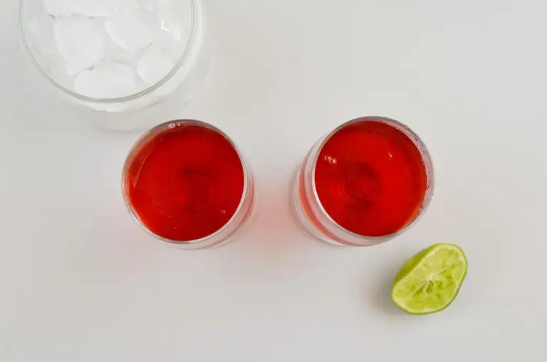 Step 3 - Pomegranate Lime Spritzer (Non-Alcoholic)
