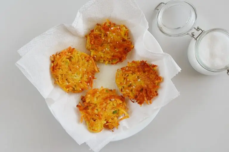 Step 9 - Potato Latkes with Caramelized Onion Sour Cream