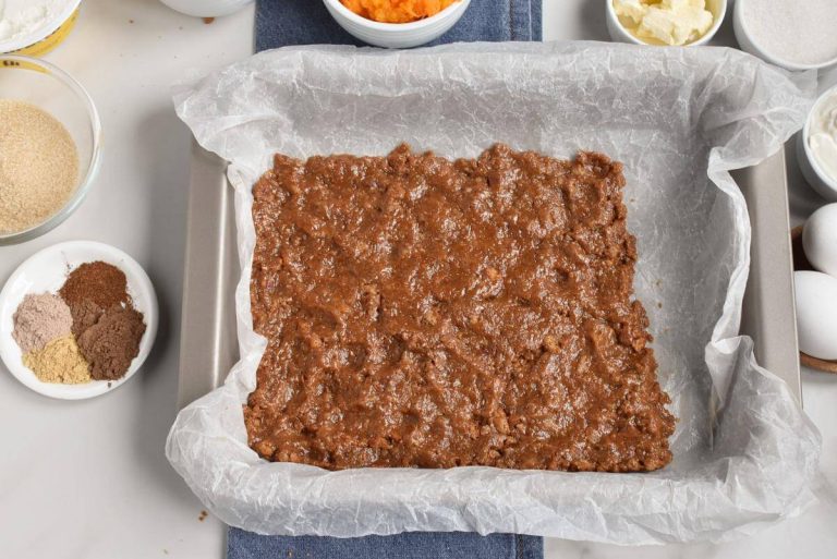 Step 2 - Pumpkin Streusel Bars
