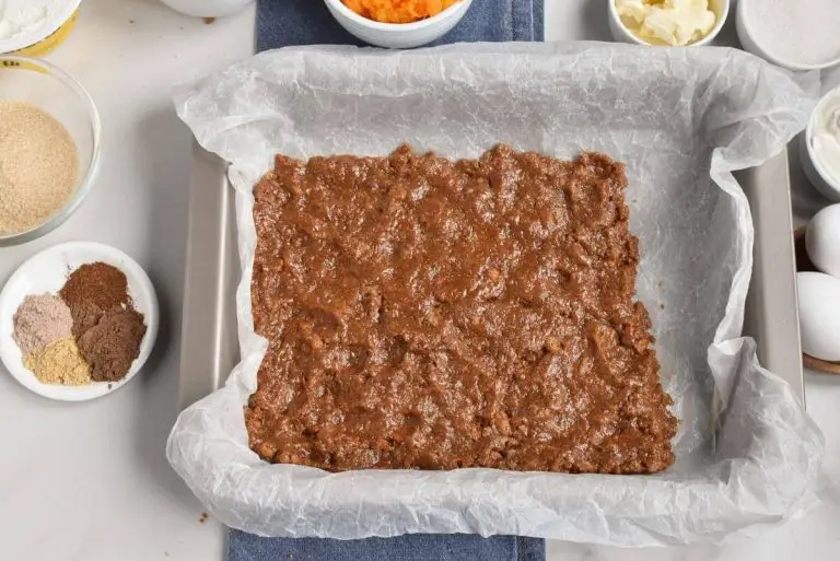 Step 2 - Pumpkin Streusel Bars