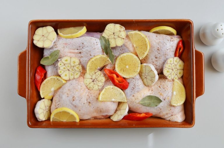 Step 3 - Roast Chicken Legs with Lots of Garlic