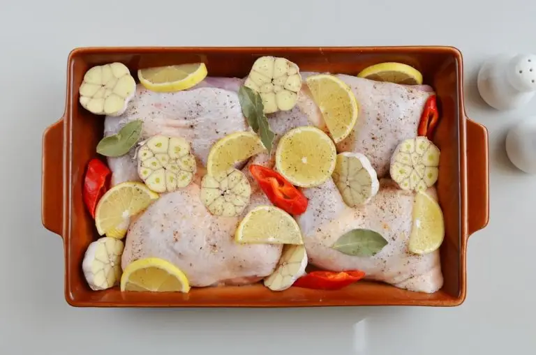 Step 3 - Roast Chicken Legs with Lots of Garlic