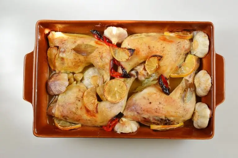 Step 6 - Roast Chicken Legs with Lots of Garlic
