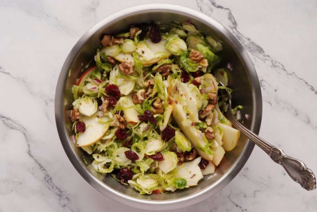 Shaved Brussels Sprout Salad recipe - step 3