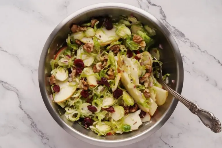 Step 3 - Shaved Brussels Sprout Salad