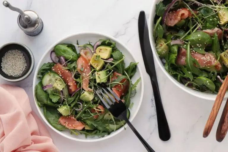 Step 4 - Smoked Salmon Salad