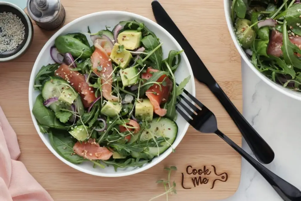 Smoked Salmon Salad