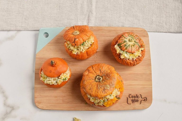 Step 8 - Stuffed Baby Pumpkins
