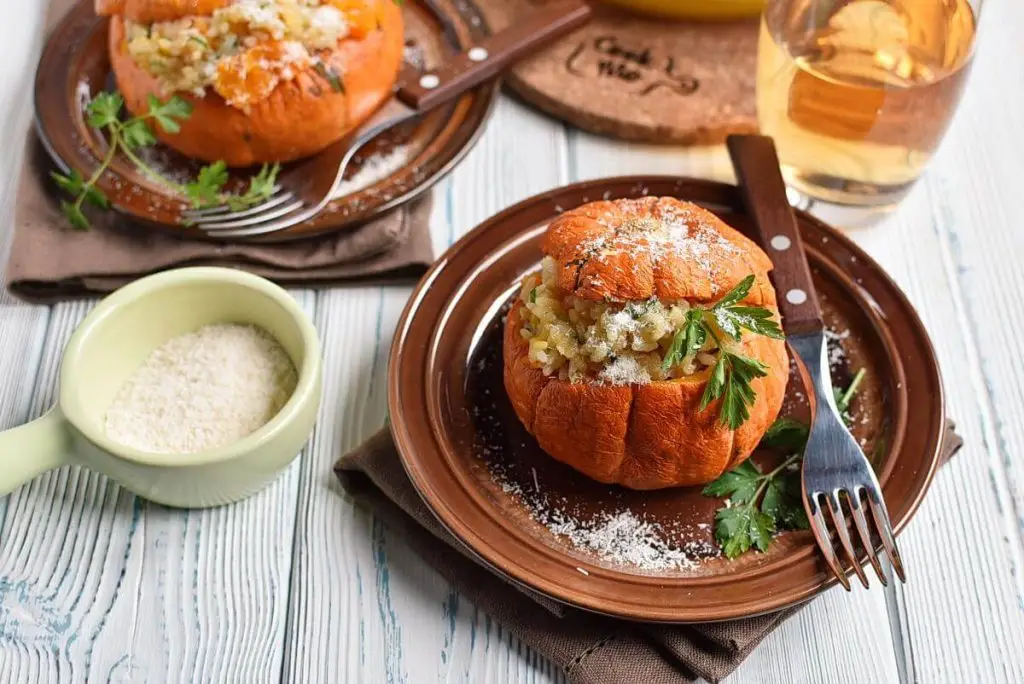 Stuffed Baby Pumpkins