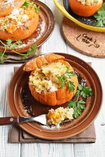 Stuffed Baby Pumpkins