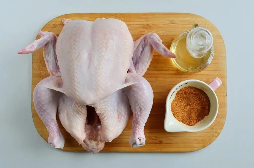 Ingredients for Butterflied Roast Chicken