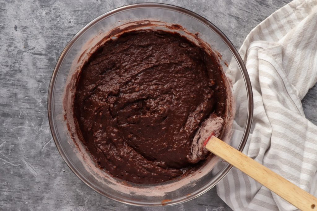 Sweet Potato Chocolate Cake recipe - step 7