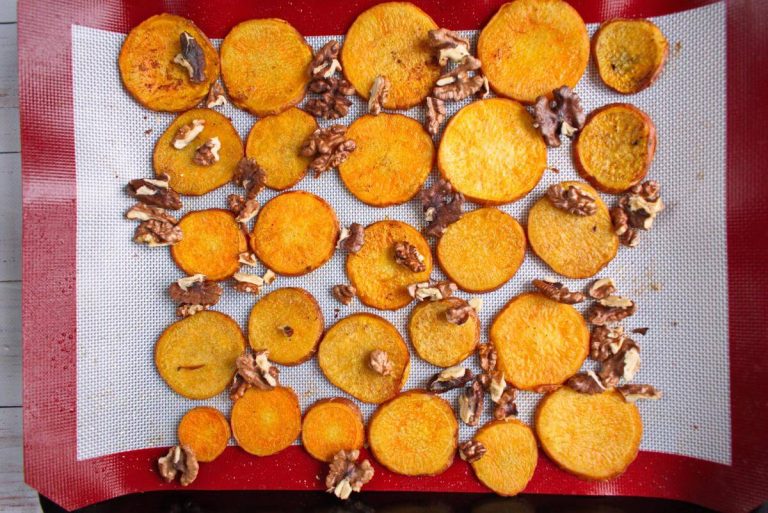 Step 5 - Sweet Potato Rounds with Herbed Ricotta