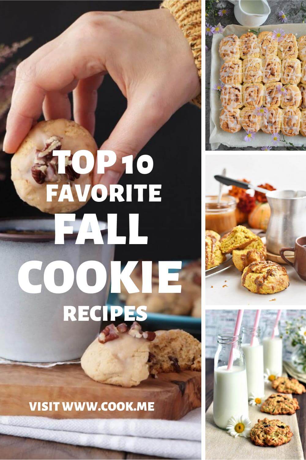 TOP 10 Fall Cookie Recipes - Cook.me Recipes