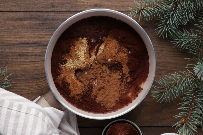 Step 2 - Vegan Orange Hot Chocolate