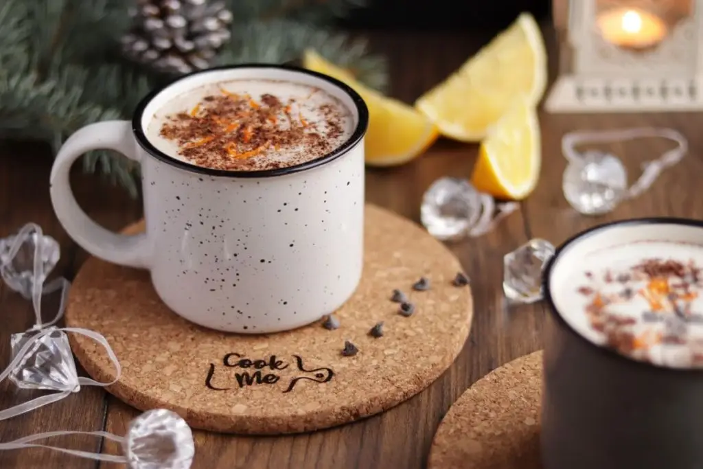 Vegan Orange Hot Chocolate