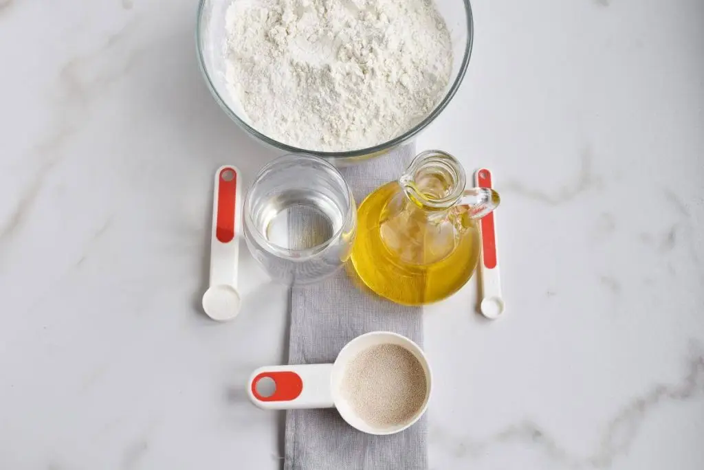 Ingredients for White Bloomer Loaf