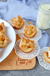 Apple Pie Puff Pastry Cups