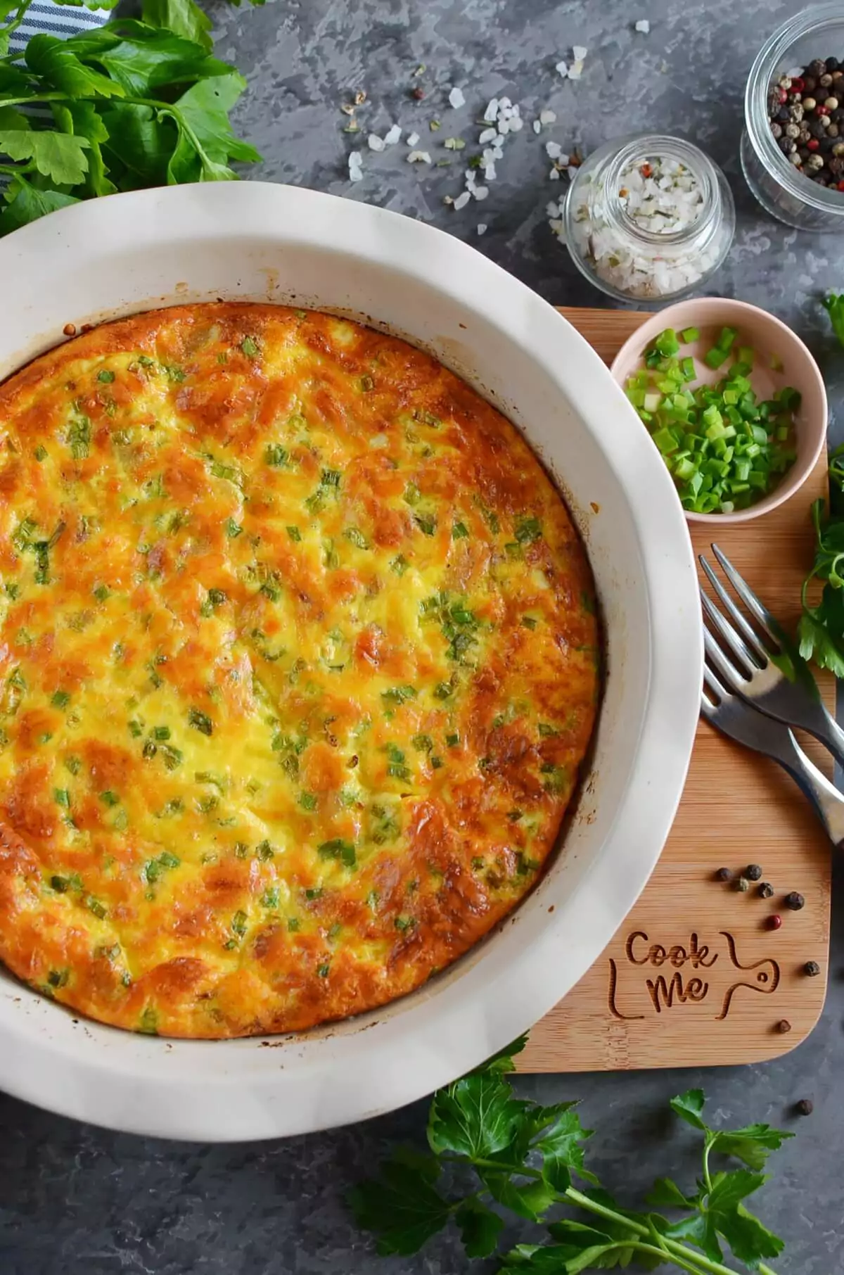 Bacon Cheese Frittata