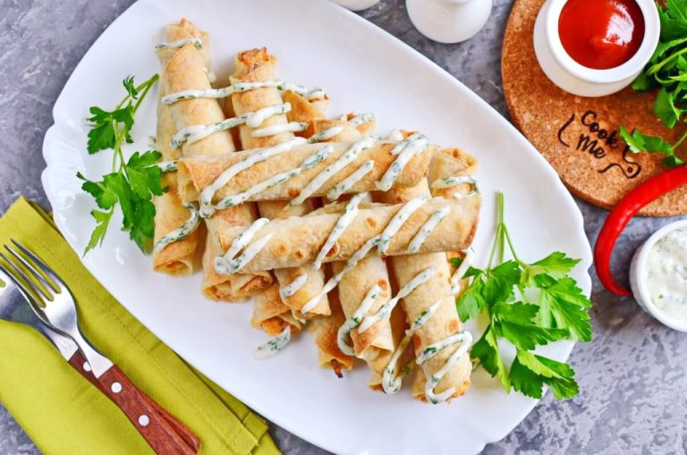 Step 8 - Best Buffalo Chicken Taquitos