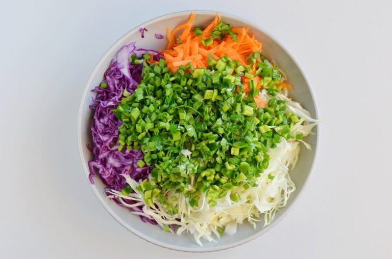 Step 1 - Best Healthy Coleslaw Ever No Mayo
