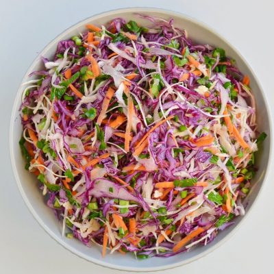 Best Healthy Coleslaw Ever No Mayo recipe - step 1