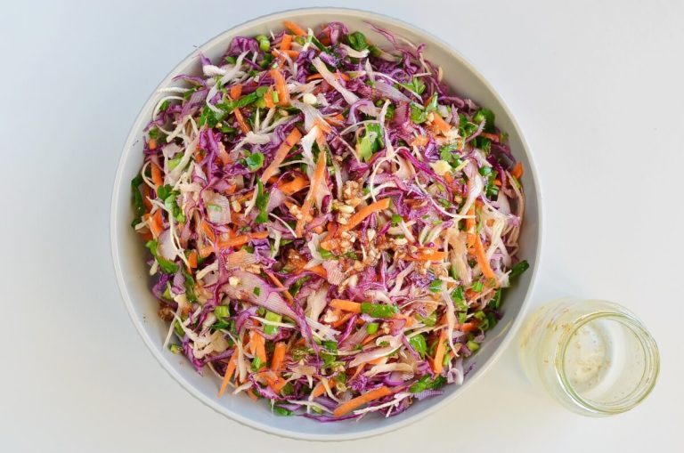Step 3 - Best Healthy Coleslaw Ever No Mayo