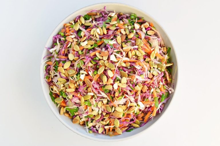 Step 6 - Best Healthy Coleslaw Ever No Mayo