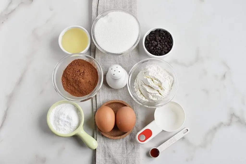 Ingredients for Best Homemade Brownies