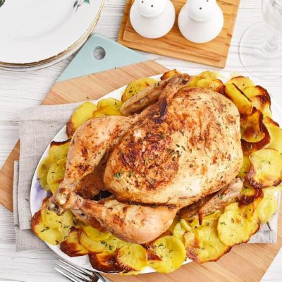 Cast-Iron-Roast-Chicken-with-Crispy-Potatoes-Recipes–Homemade-Cast-Iron-Roast-Chicken-with-Crispy-Potatoes–Easy-Cast-Iron-Roast-Chicken-with-Crispy-Potatoes